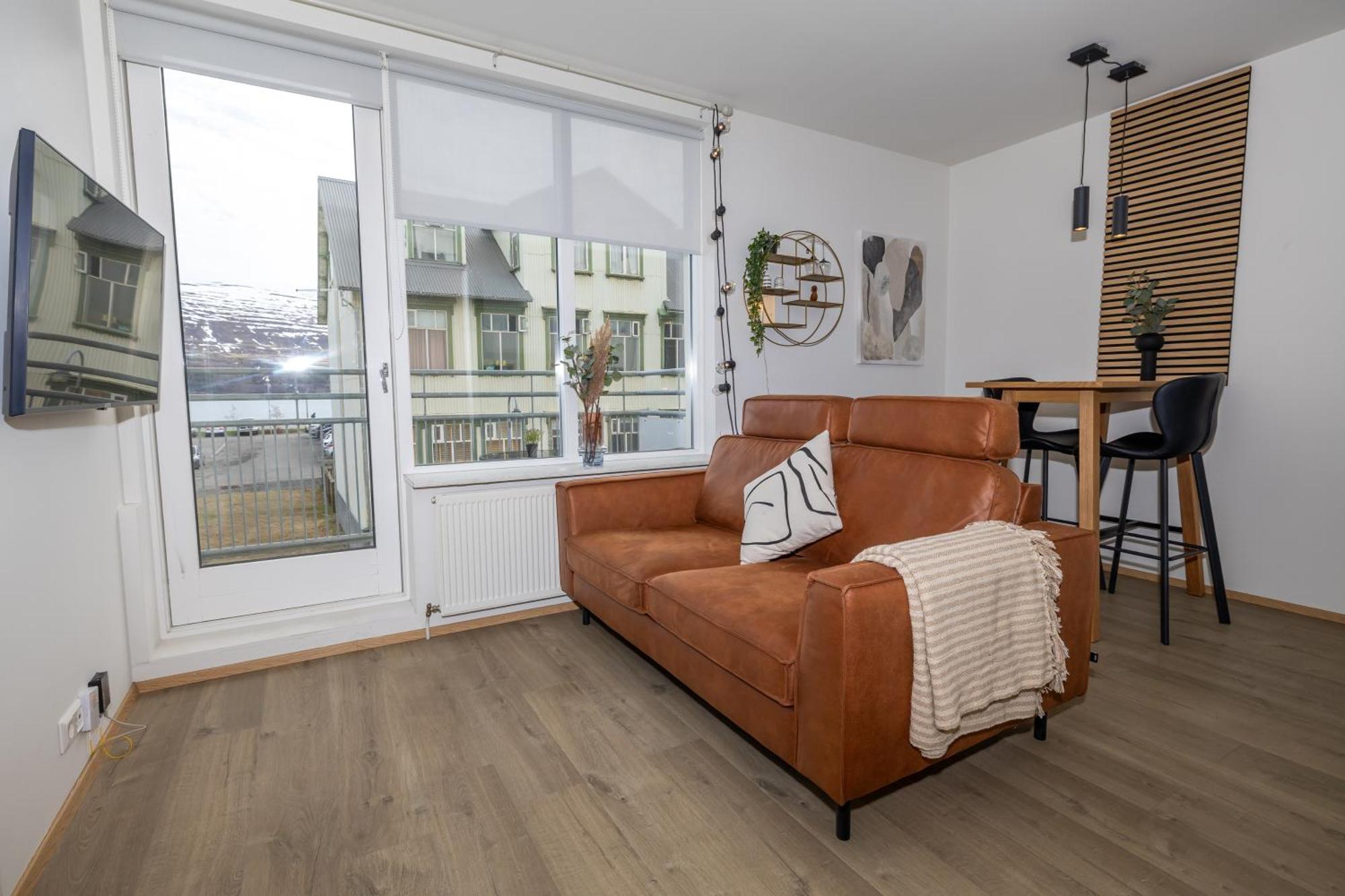 Charming Deluxe Apartment 아퀴레이리 객실 사진