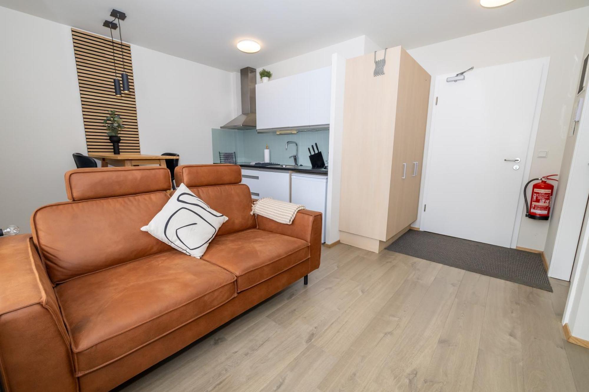 Charming Deluxe Apartment 아퀴레이리 객실 사진